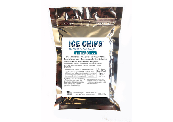 ICE CHIPS® Wintergreen Xylitol Mints